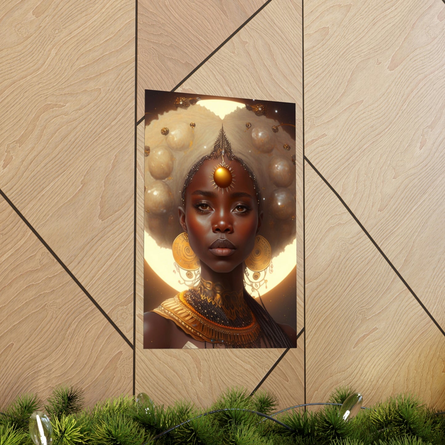 Goddess Oshun - on Premium Matte Vertical Posters