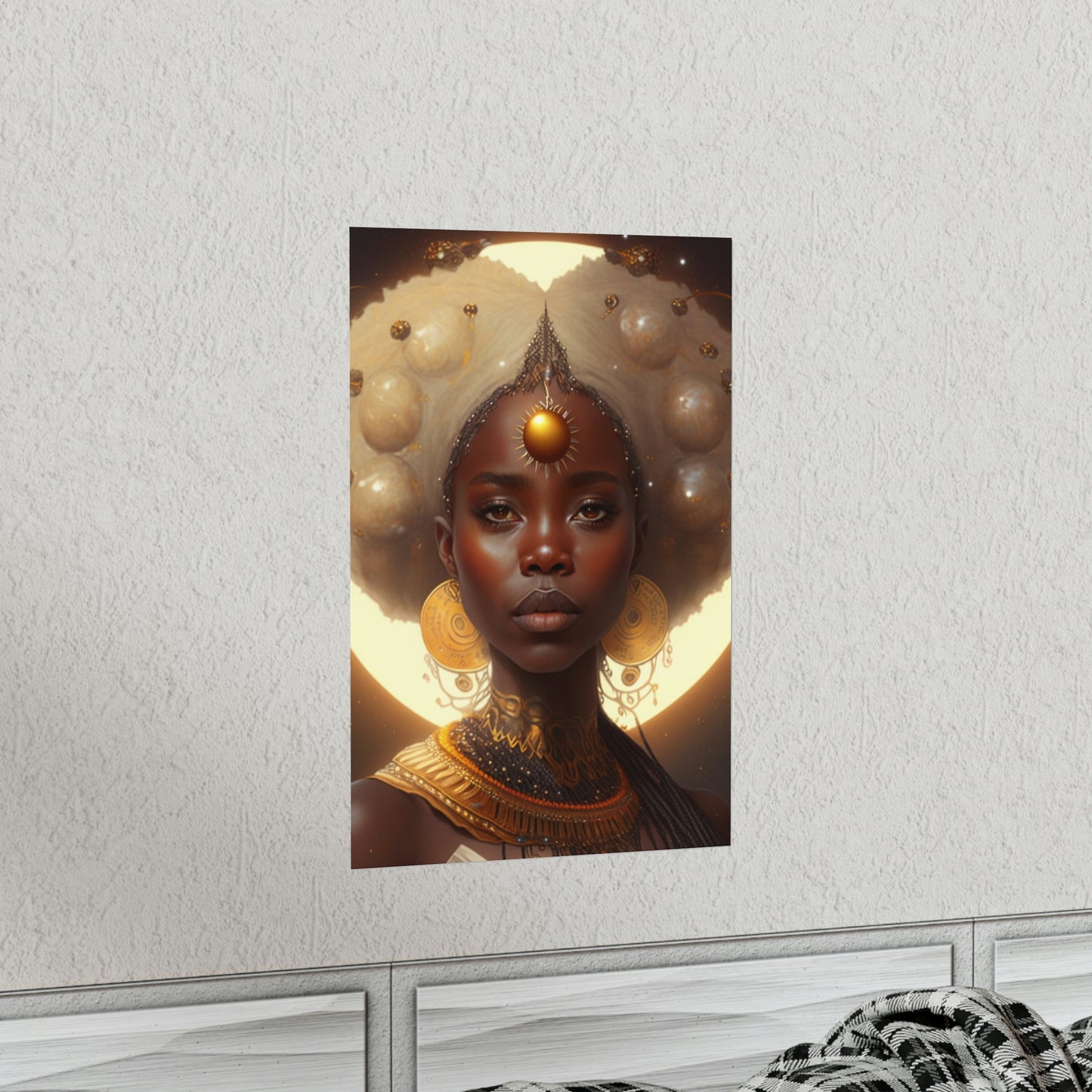 Goddess Oshun - on Premium Matte Vertical Posters