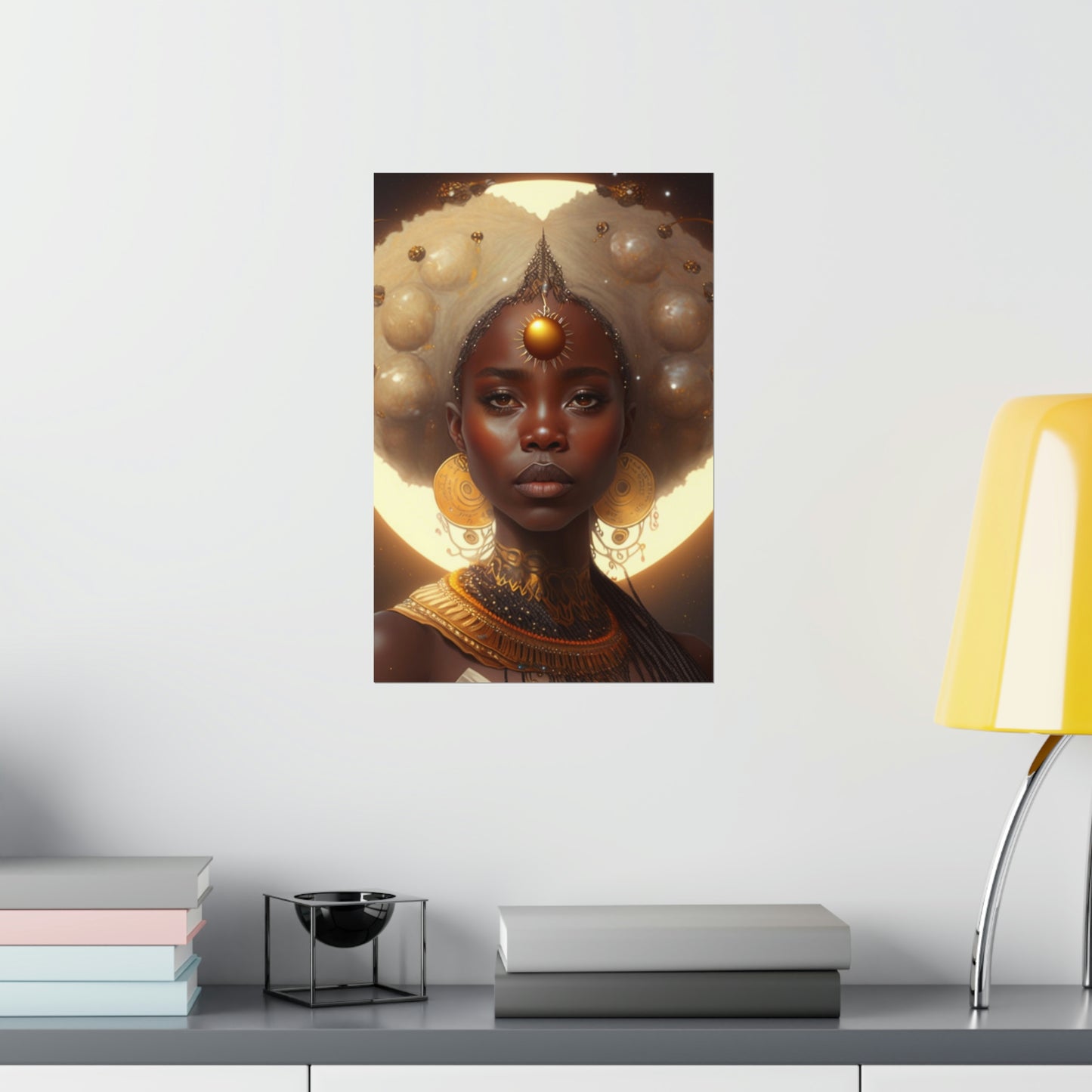 Goddess Oshun - on Premium Matte Vertical Posters