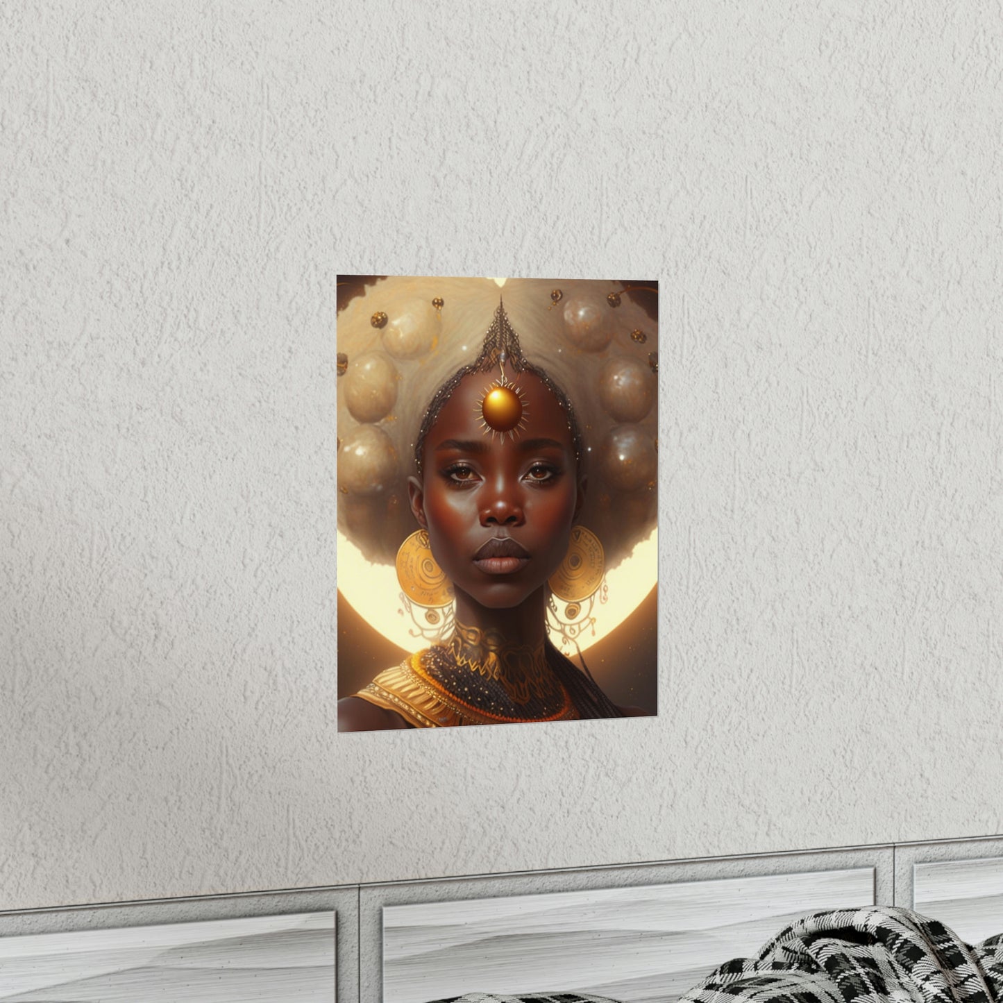 Goddess Oshun - on Premium Matte Vertical Posters