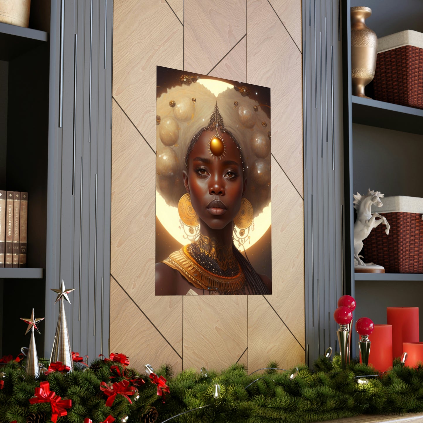 Goddess Oshun - on Premium Matte Vertical Posters