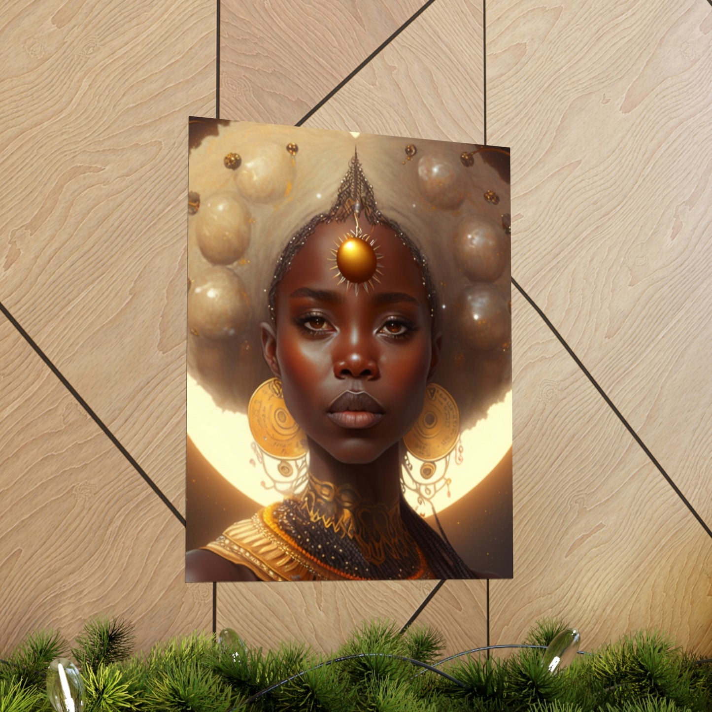 Goddess Oshun - on Premium Matte Vertical Posters