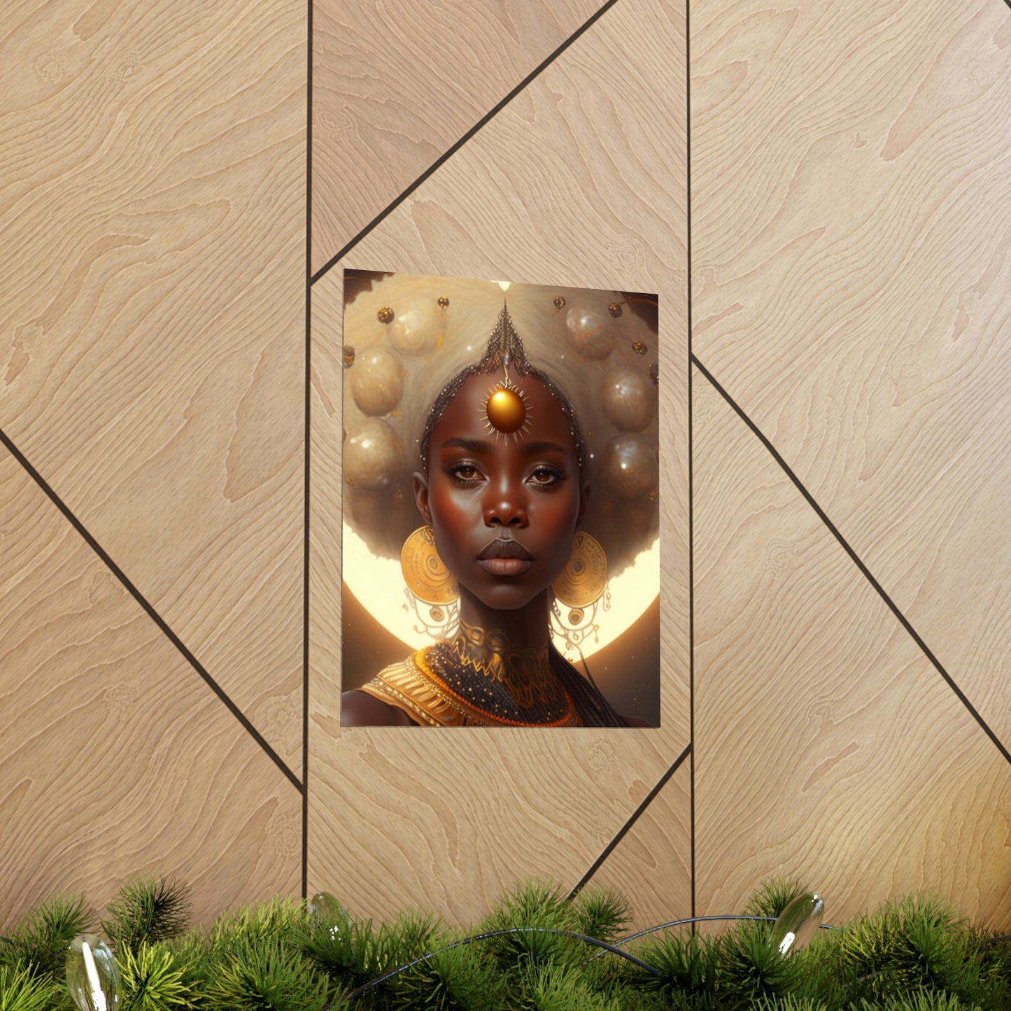 Goddess Oshun - on Premium Matte Vertical Posters