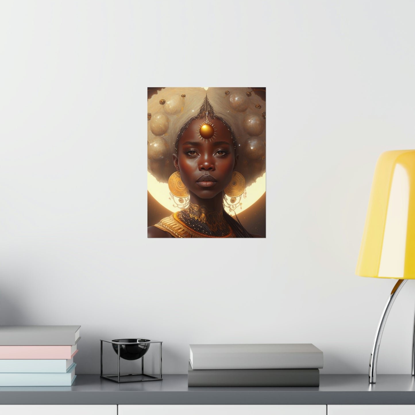 Goddess Oshun - on Premium Matte Vertical Posters