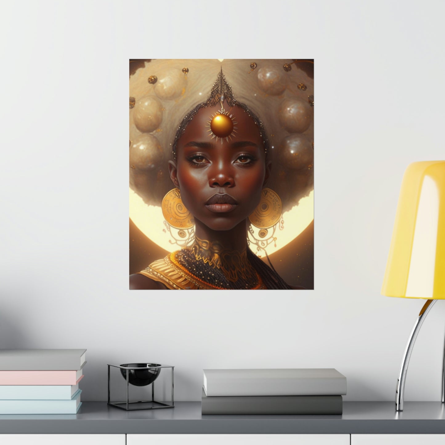 Goddess Oshun - on Premium Matte Vertical Posters